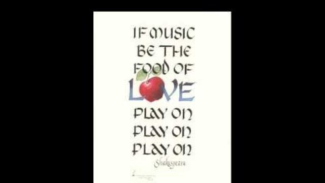 'If Music Be the Food of Love, Play on - Barenaked Ladies'