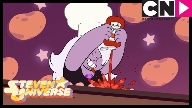 'Steven Universe | Steven & Amethyst Are Amazing Chefs | Restaurant Wars | Cartoon Network'