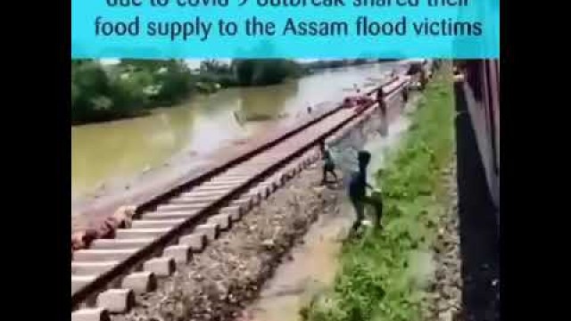 'NORTHEAST ATTACK !!! BUT MIZO PEOPLE FROM NORTHEAST SHARED FOOD SUPPLY TO ASSAM FLOOD VICTIMS.'