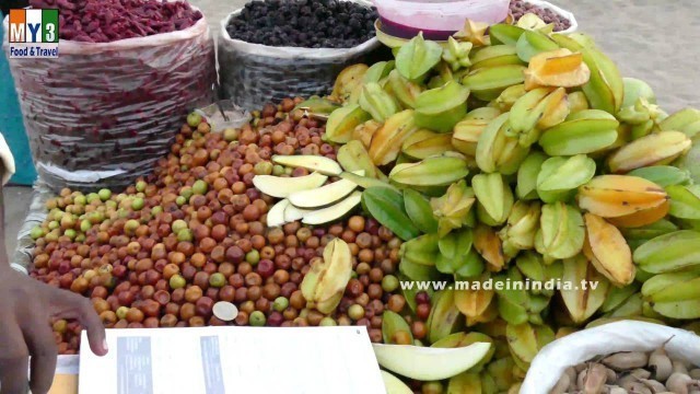 'STAR FRUITS | ROADSIDE FRUIT SELLERS IN INDIA  | MUMBAI STREET FOODS | FOOD & TRAVEL TV'