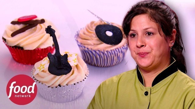 'Cupcakes de bebidas ¡café y cerveza en la mezcla! | Cupcake Wars | Food Network Latinoamérica'