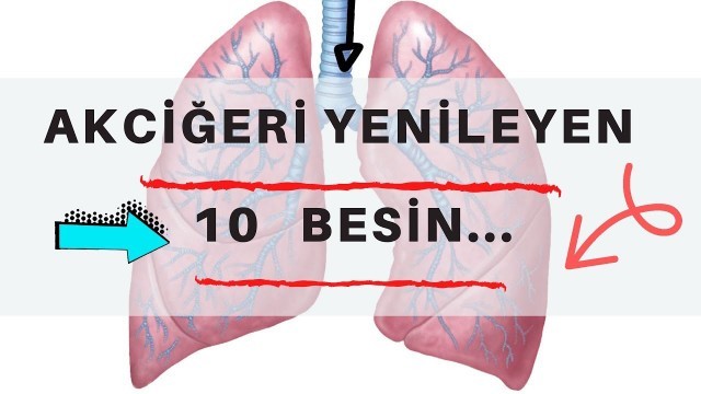 'AKCİĞERİ YENİLEYEN 10 BESİN  