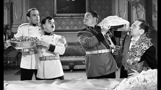 'Charlie Chaplin - Food Fight - The Great Dictator'