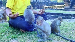 'Mak troop for food from Mr Lin, they shared food from Torres Savana together'