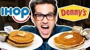 'IHOP vs. Denny\'s Taste Test | FOOD FEUDS'