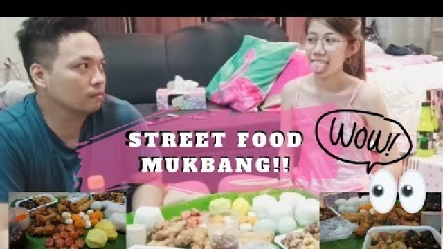 'FILIPINO STREET FOOD MUKBANG - Nakakapang-asim!'