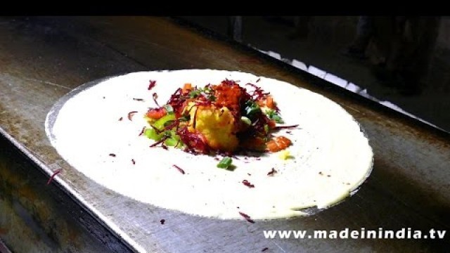 'Mysore Masala Dosa  | MUMBAI STREET FOOD | HOW TO | STREET FOODS 2016 street food'