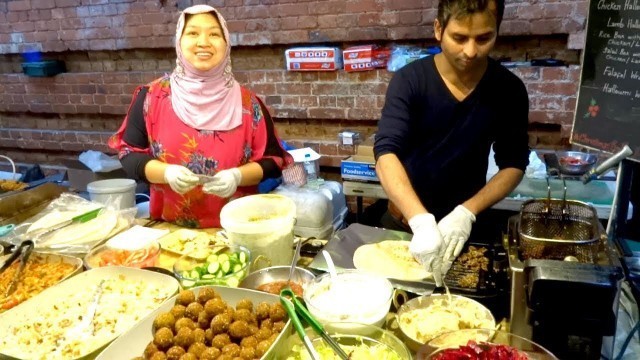 'London Food, Street Food in Brick Lane London'