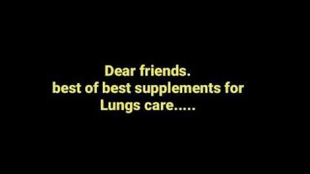 'LUNGS CARE FOOD SUPPLEMENT'