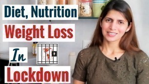 'Best Diet, Nutrition & Weight Loss While Staying at Home | Kitchen pantry Essentials | Fitness Tips'