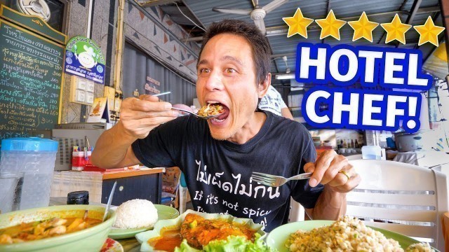 '5 Star MARRIOTT HOTEL Chef Cooks STREET FOOD!! 