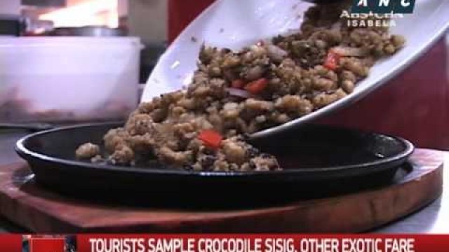 'Crocodile sisig, anyone?'