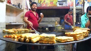 'Massive MUMBAI Indian STREET FOOD tour | Huge Indian food HUNT | SMOKY Kebabs + Gujarati PUDLA'