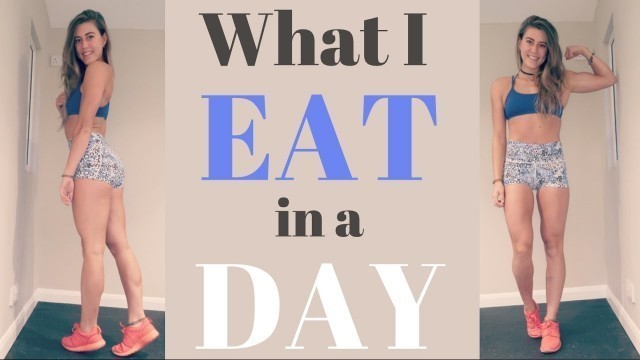 'WHAT I EAT IN A DAY TO LOSE FAT'