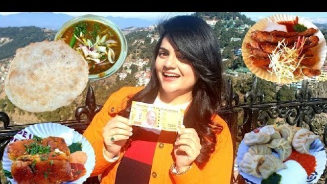 'Living on Rs 200 for 24 HOURS Challenge | SHIMLA Food Challenge'