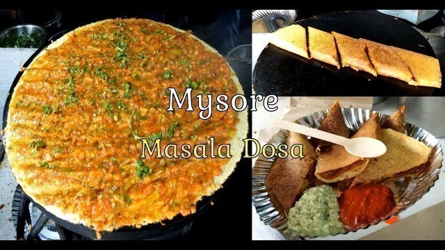 'Mumbai Street Food | Vile Parle | Mysore Masala Dosa'