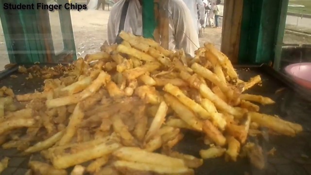 'student finger chips in pakpattan || pakistan street food || food ranger || Fast Food 786'