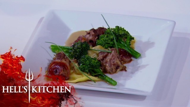 '\"I Think That Is One Of Your Best Dishes You\'ve Cooked So Far\" | Hell\'s Kitchen'