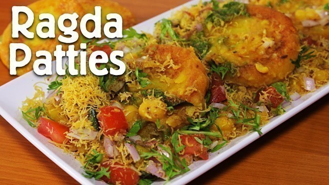 'Ragda Patties Recipe | Mumbai Street Food Chaat Recipe | Kanak\'s Kitchen'