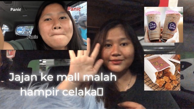 'MOBIL KAMI BERHENTI PAS DI REL KERETA API, PANIK... VLOG DAILY|FOOD.'