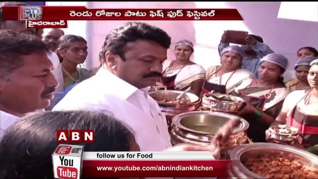 'Fish Food Festival Inaugurated By Talasani Srinivas Yadav At | Hyderabad | ABN Telugu'