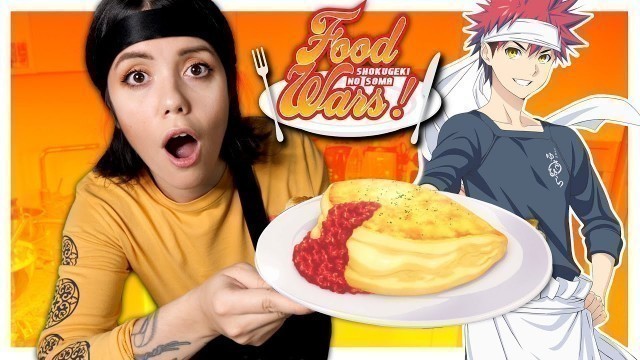 'Wie schmeckt das Soufflé Omelett aus Food Wars?'