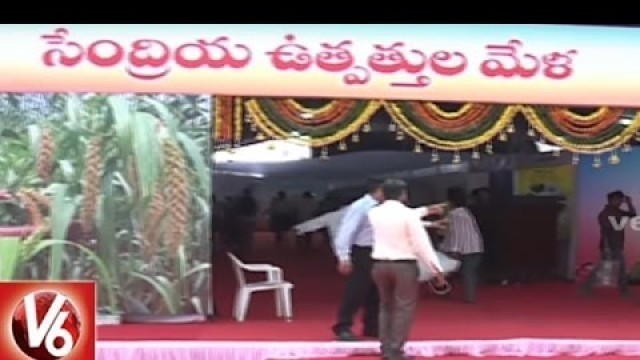 'Organic Food Festival Held In People\'s Plaza | Hyderabad | V6 News'