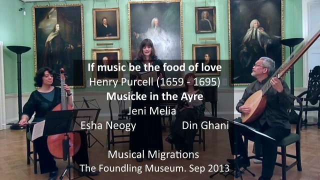 'If music be the food of love (H Purcell) @The Foundling Museum'