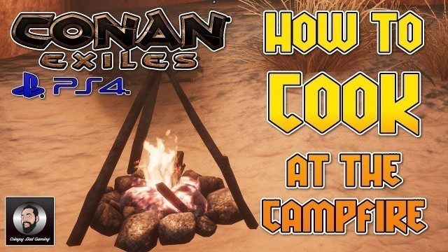 'HOW TO COOK MEAT | CAMPFIRE | CONAN EXILES | PS4'