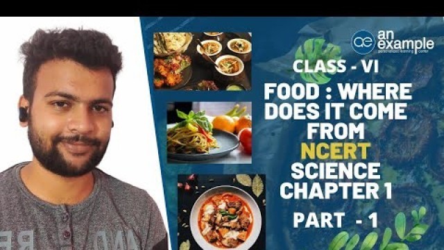 'Food: Where Does It Come From | Part-1 | Class 6 Science | NCERT Science Chapter 1 | Pandey Sir|'