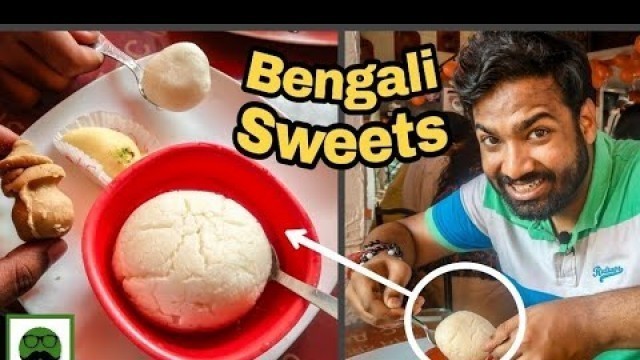 'Best Sweets In Kolkata Part 1 | KC Das, Balaram Mullick &more| Indian Street Food Series |'