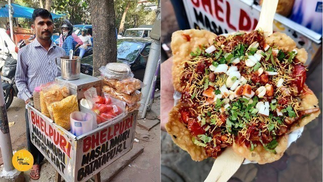 'Hardworking Man Selling Papdi Chaat Rs. 40/- Only l Kolkata Street Food'