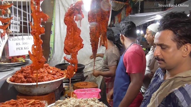 'Chicken Fry | Fish Fry | Prawn Fry | Interesting Street Food Kolkata Zakaria Street'