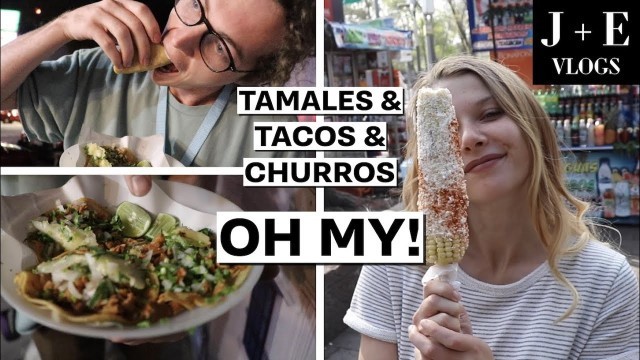 'Mexican Street Food – All 3 Meals in Mexico City | Food Tour Vlog'