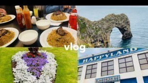 'vlog | holiday in Bournemouth, hotel stay, beach, eating Lebanese food