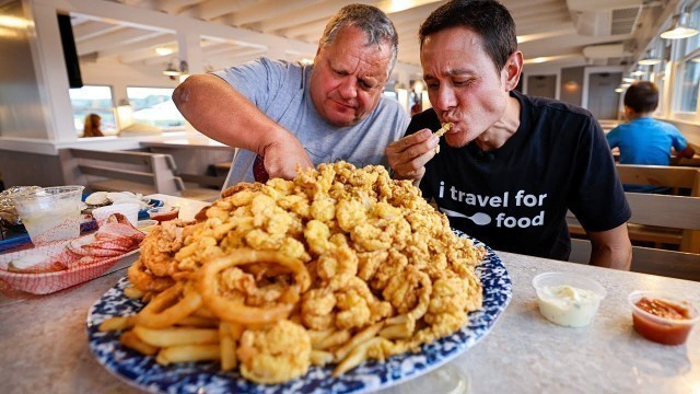 '$284 Fisherman’s Platter!! KING OF FRIED SEAFOOD in New England!!'