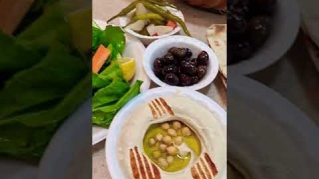 'Authentic Lebanese Food | Foodie | #Shorts'