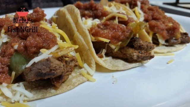 'Steak Fajita Tacos - Mexican Street Food'