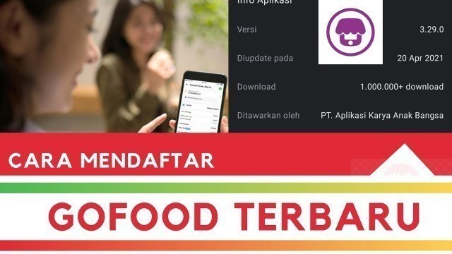 'Cara Daftar GoFood Terbaru'