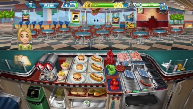 'Cooking Fever | Fast Food Court | iPhone Cooking Game Play'