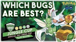 'The Jungle Cup Bug Food Chain! - Which BUGS Are The Best? - Pokemon GO PvP'