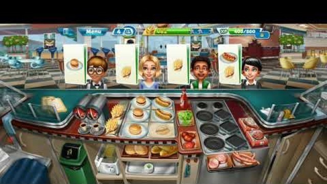 'Fast food court Level 37 | Cooking Fever | Love of games'