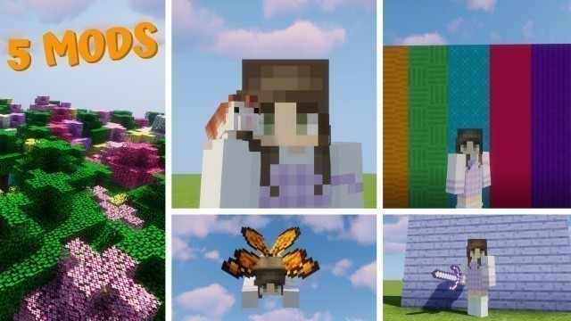 '5 MELHORES MODS DE MINECRAFT ✨'