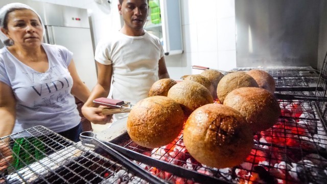 'GIANT MEAT BALLS in Lebanon - Special KIBBEH Lebanese Food!'