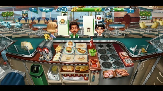 'Cooking fever  Level 29 | Fast Food Court | Love of games'