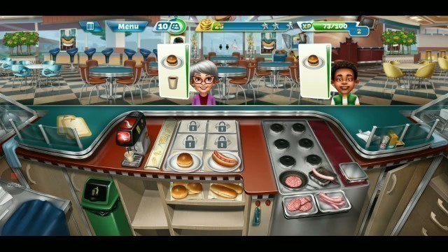 'Level 5 | Fast Food Court | Cooking Fever | Love of games'