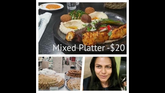 'Eat under $20   lebanese food @ Bankstown,Sydney - Food vlog'