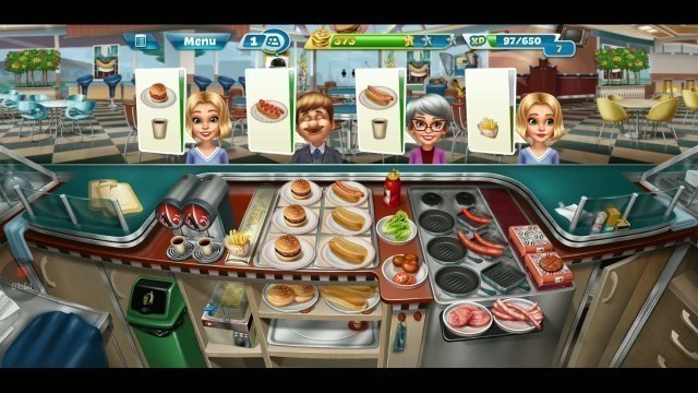 'Cooking fever Level 26 | Fast Food Court | Love of games'