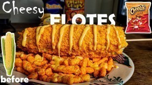 'Cheesy Elotes Cheetos | Mexican Street Foods'