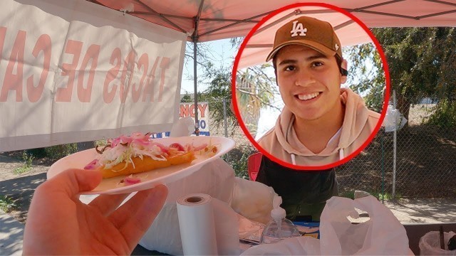 'Guy Orders in Perfect Spanish (Mexican Street Food)'